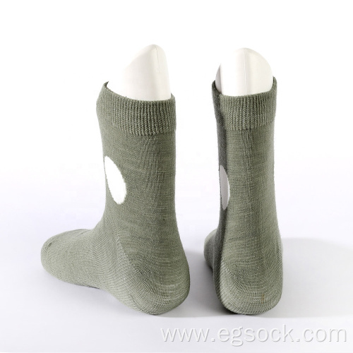 Organic wool kids socks